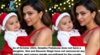 Deepika Padukone Daughter Age